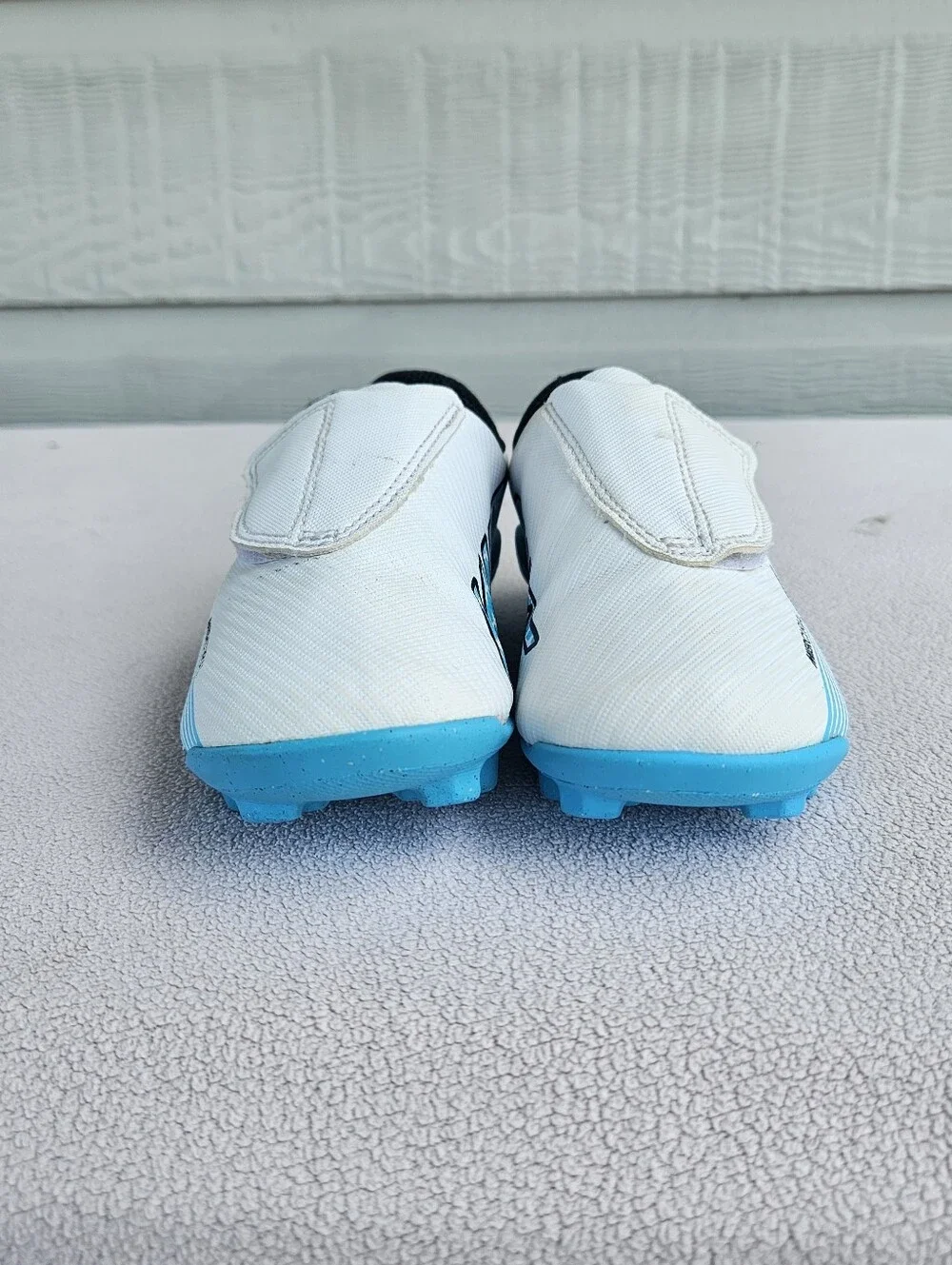 Nike Jr. Mercurial Vapor 15 Club MG Soccer Cleats SZ 10C White Blue DJ5964-146